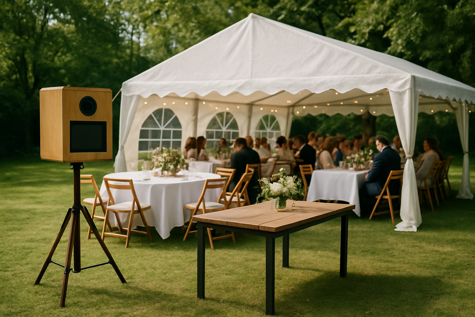 Gartenhochzeit planen: Zelt & Ausstattung mieten