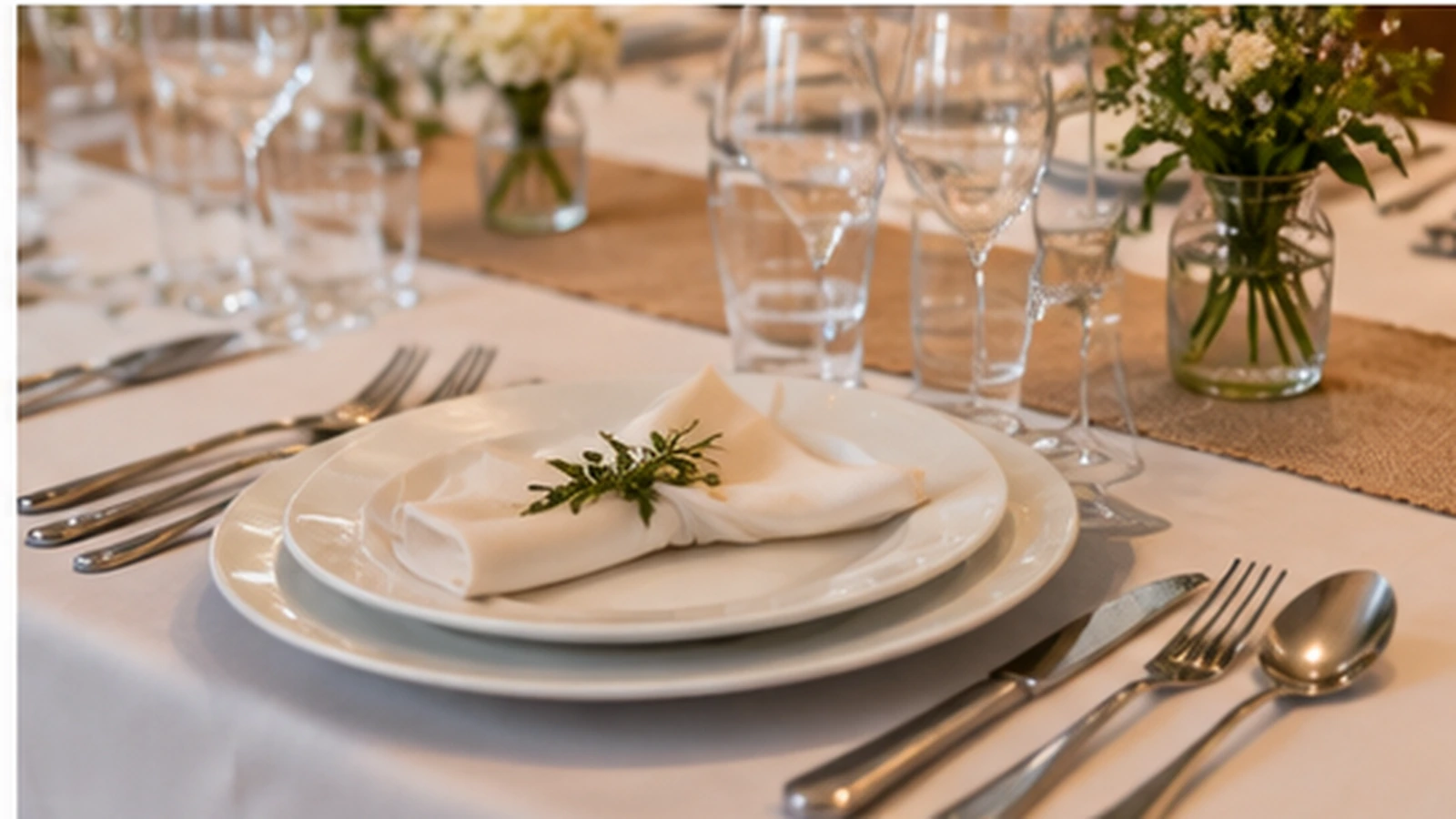 Geschirr und Besteck für Events in Bielefeld mieten