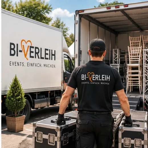 Lieferung sowie Auf- und Abbau von Eventequipment in Bielefeld